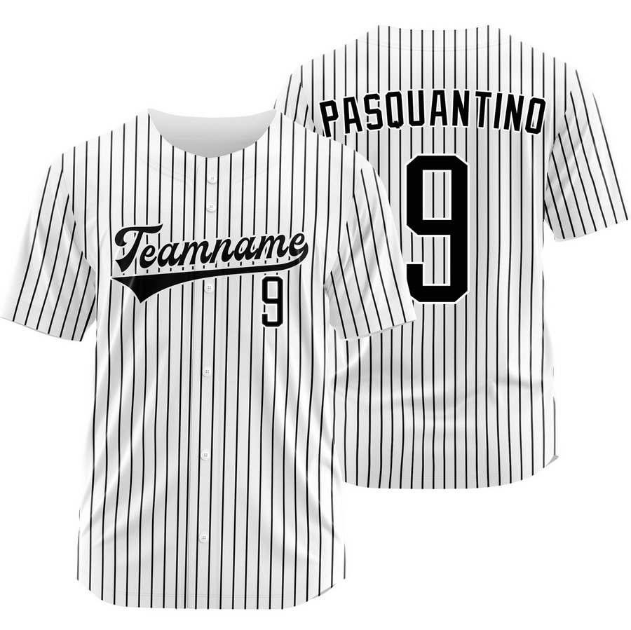 Vinnie Pasquantino White Black Pinstripe Baseball Jersey