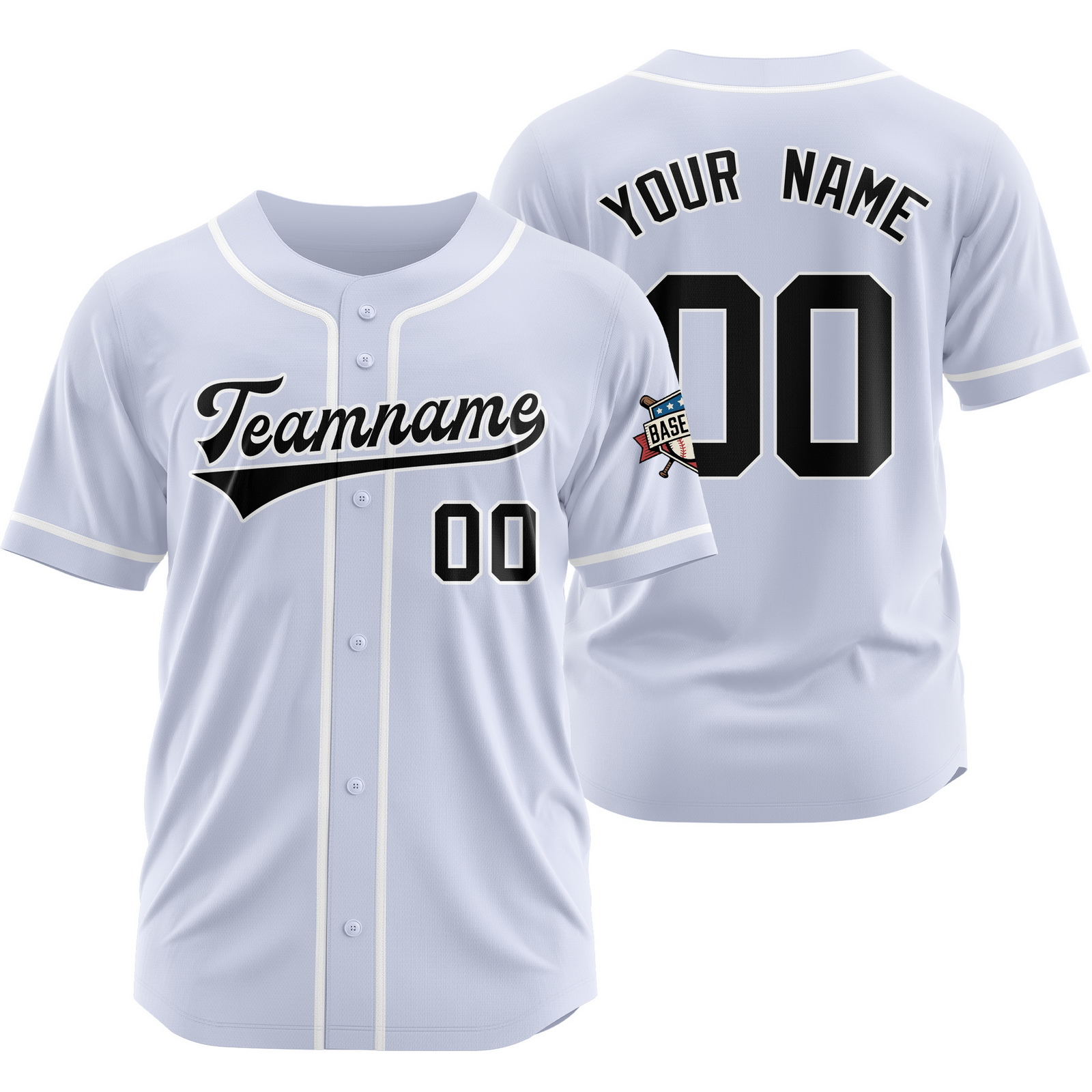 Custom L Purple Baseball Jersey for Women Men Kids