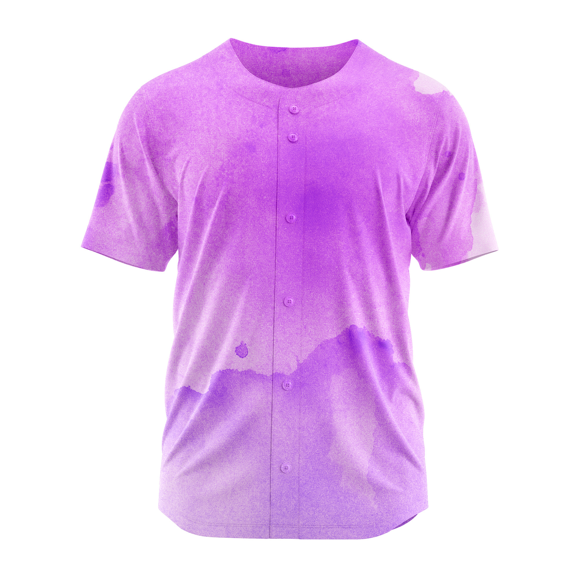 Blank Purple Hip Hop Baseball Jersey Softball Sports Gift