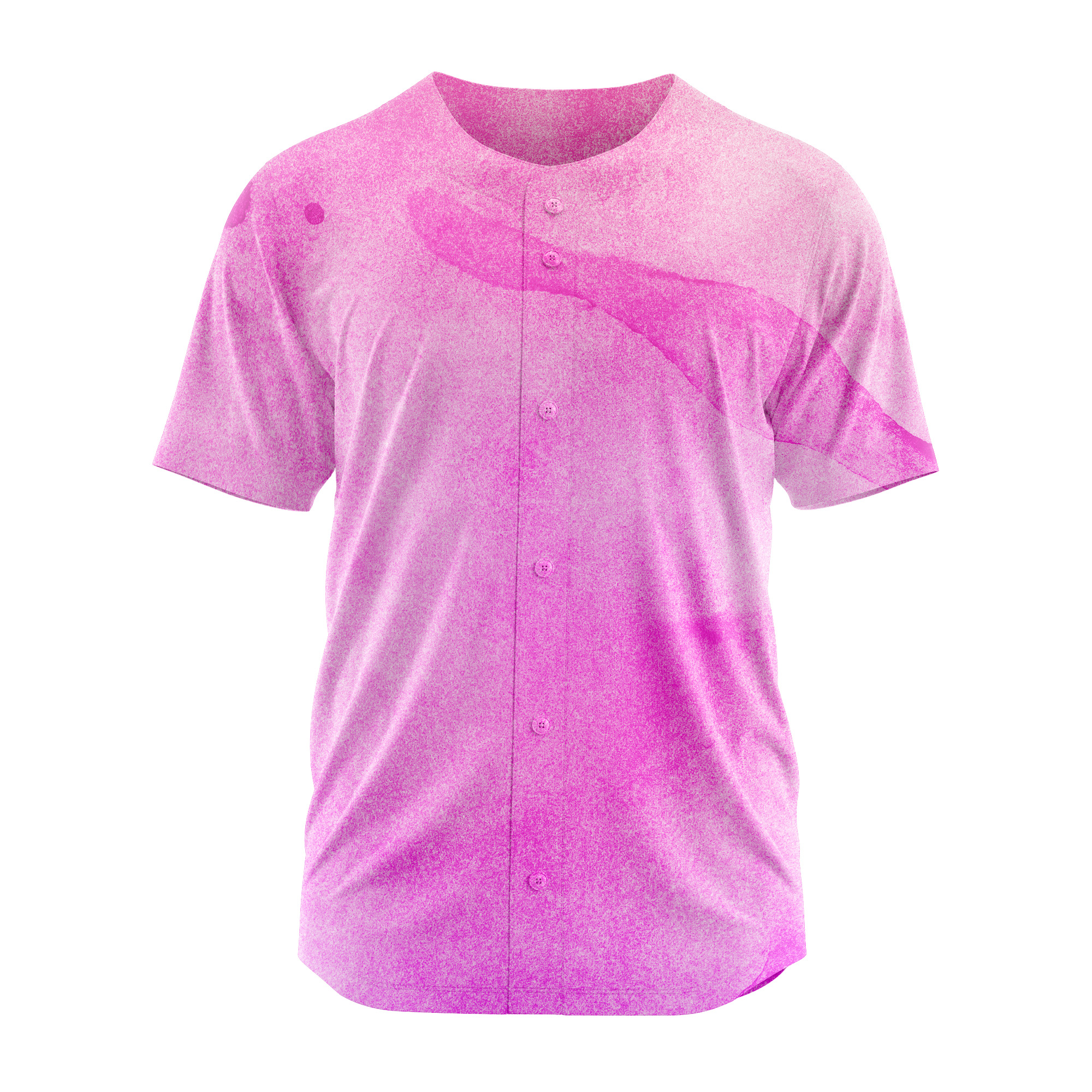 Blank Purple Workout Baseball Jersey Softball Sports Gift