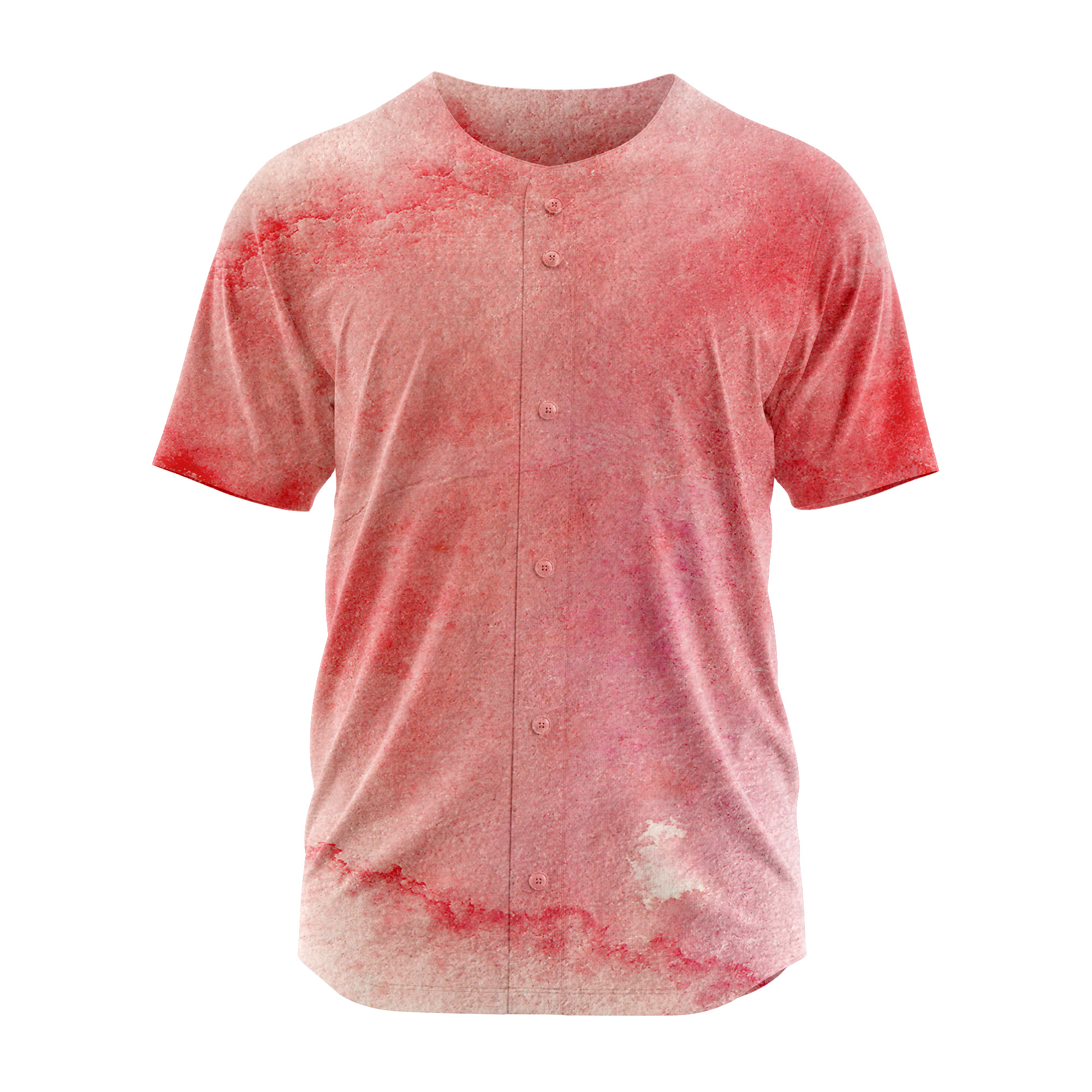 Blank Red Hip Hop Baseball Jersey Softball Game Shirts