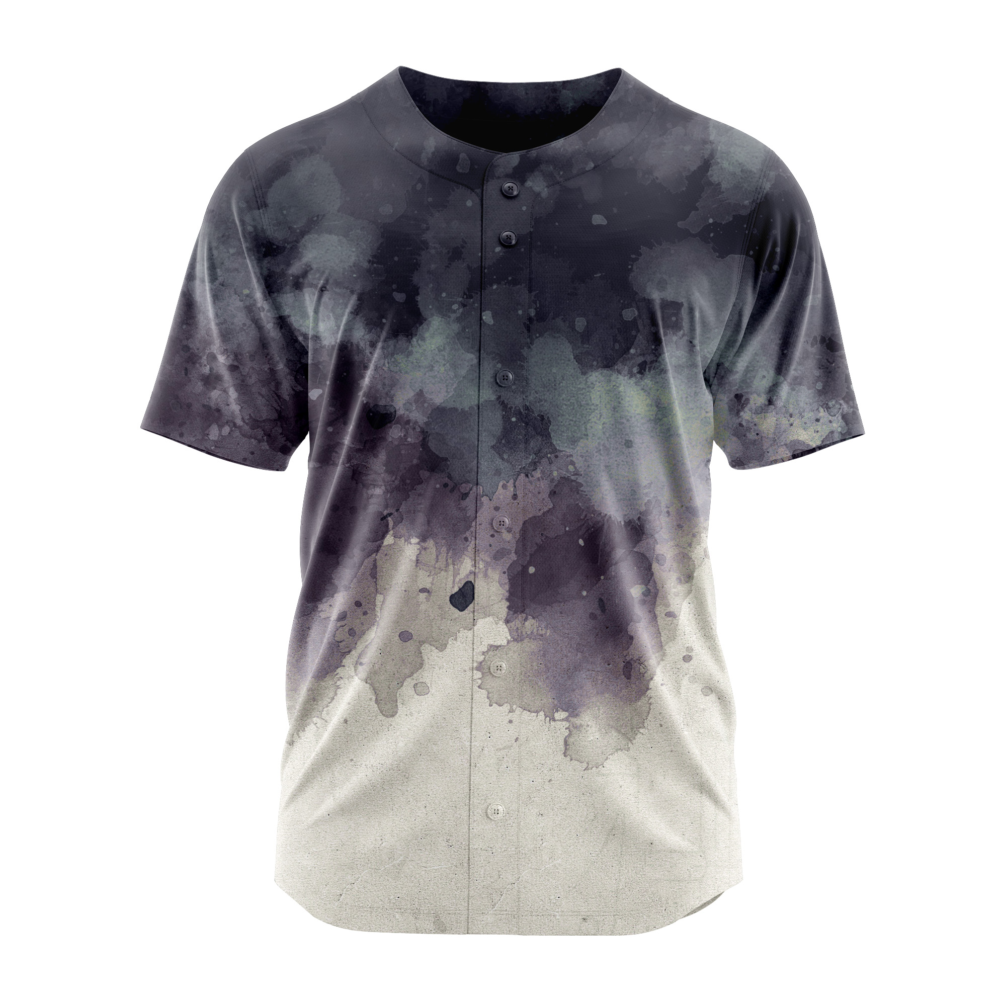 Blank Gray Casual Baseball Jersey Softball Sports Gift