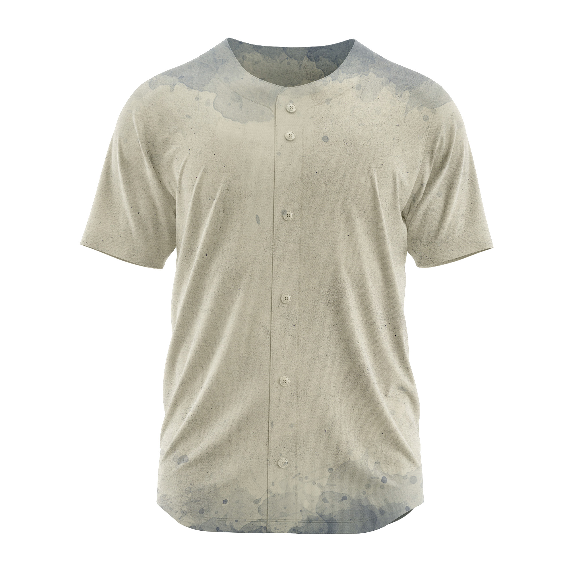 Blank Gray Team Baseball Jersey Softball Game Shirts