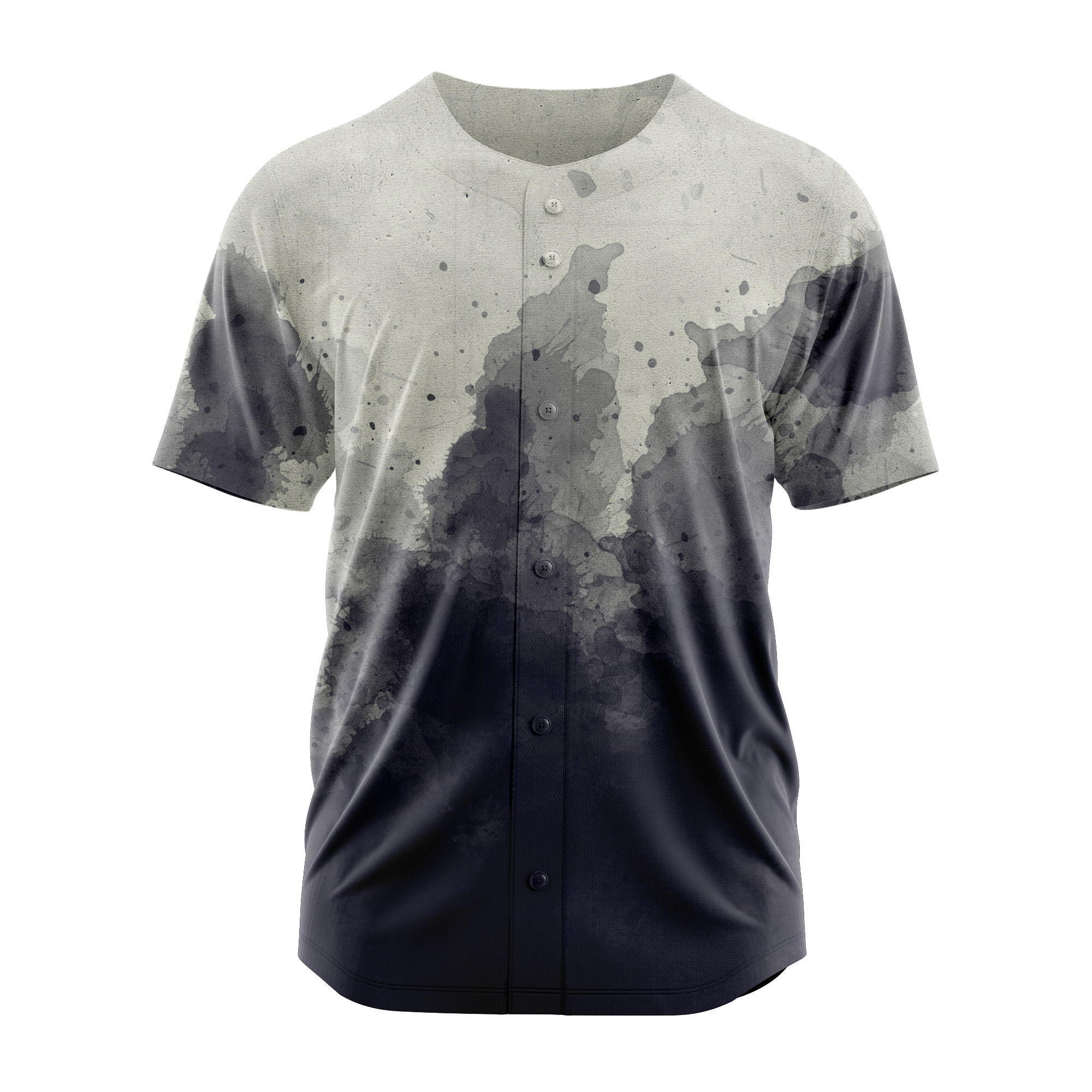 Blank Grey Black Workout Baseball Jersey Softball Sports Gift
