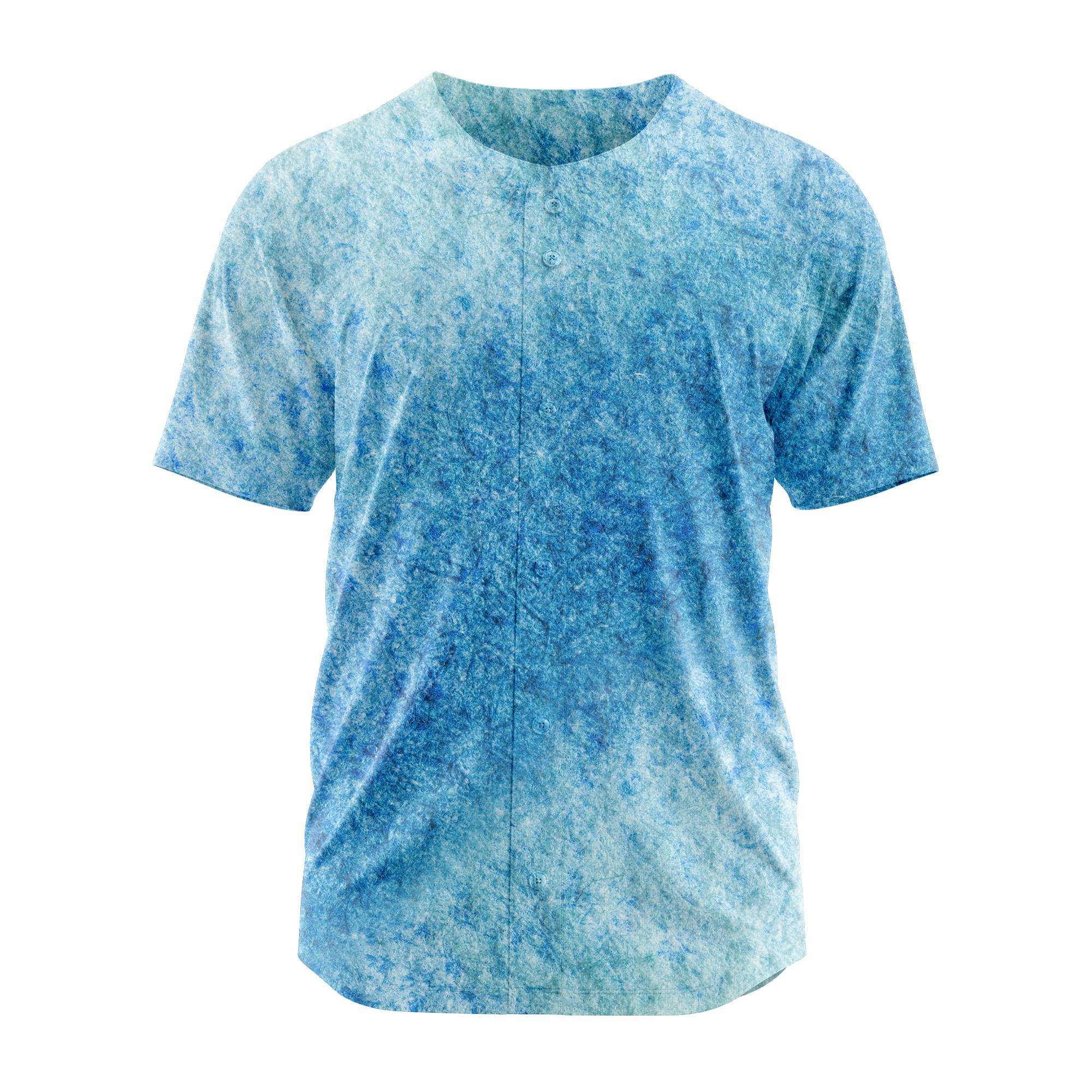 Blank Blue Workout Baseball Jersey Softball Sports Gift