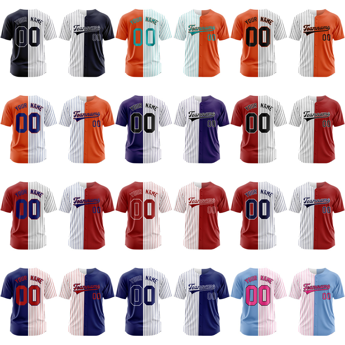 custom baseball jerseys for team