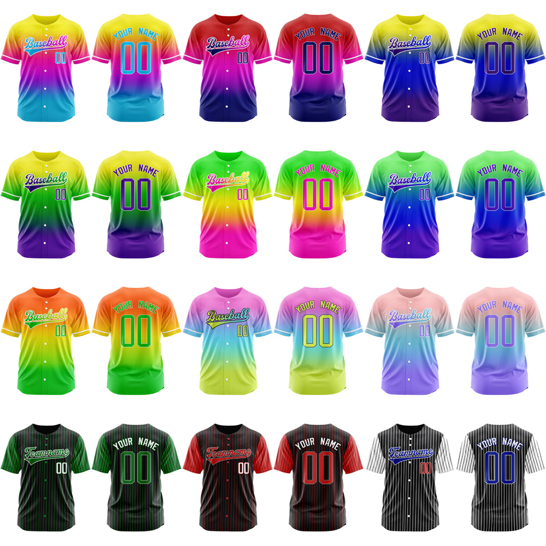  custom baseball jerseys youth men women