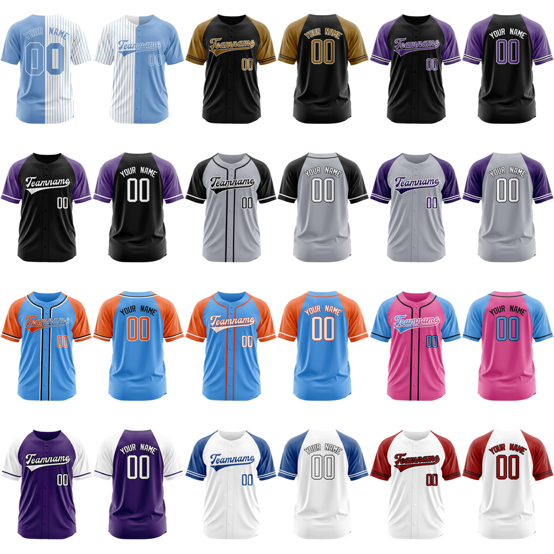 custom baseball jerseys for team