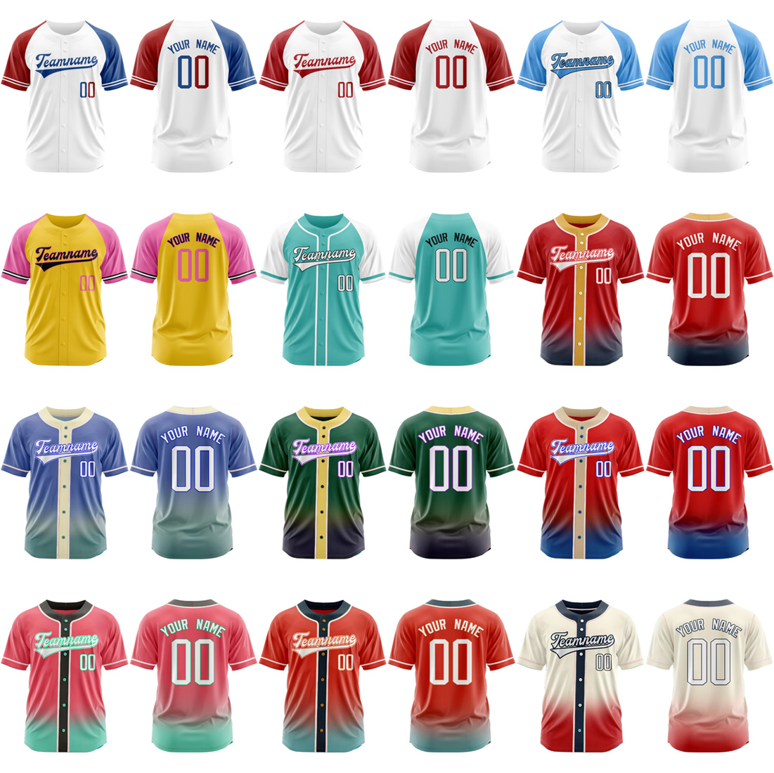  custom baseball jerseys youth men women