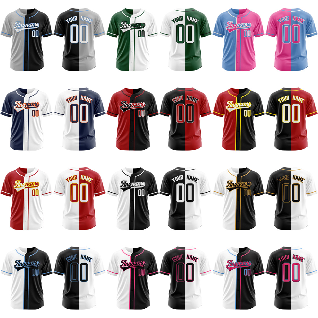  custom baseball jerseys youth men women