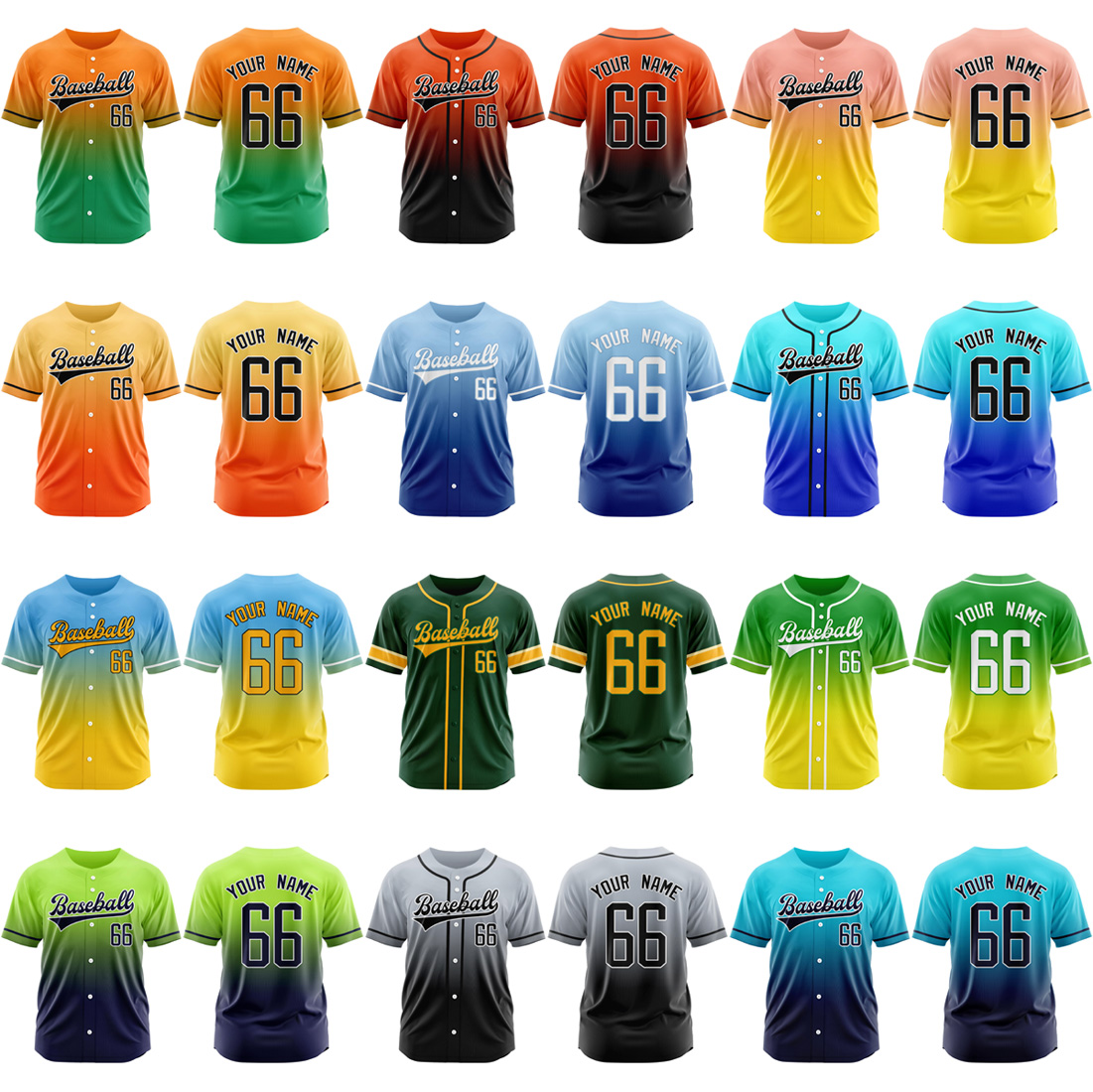 custom baseball jerseys for team