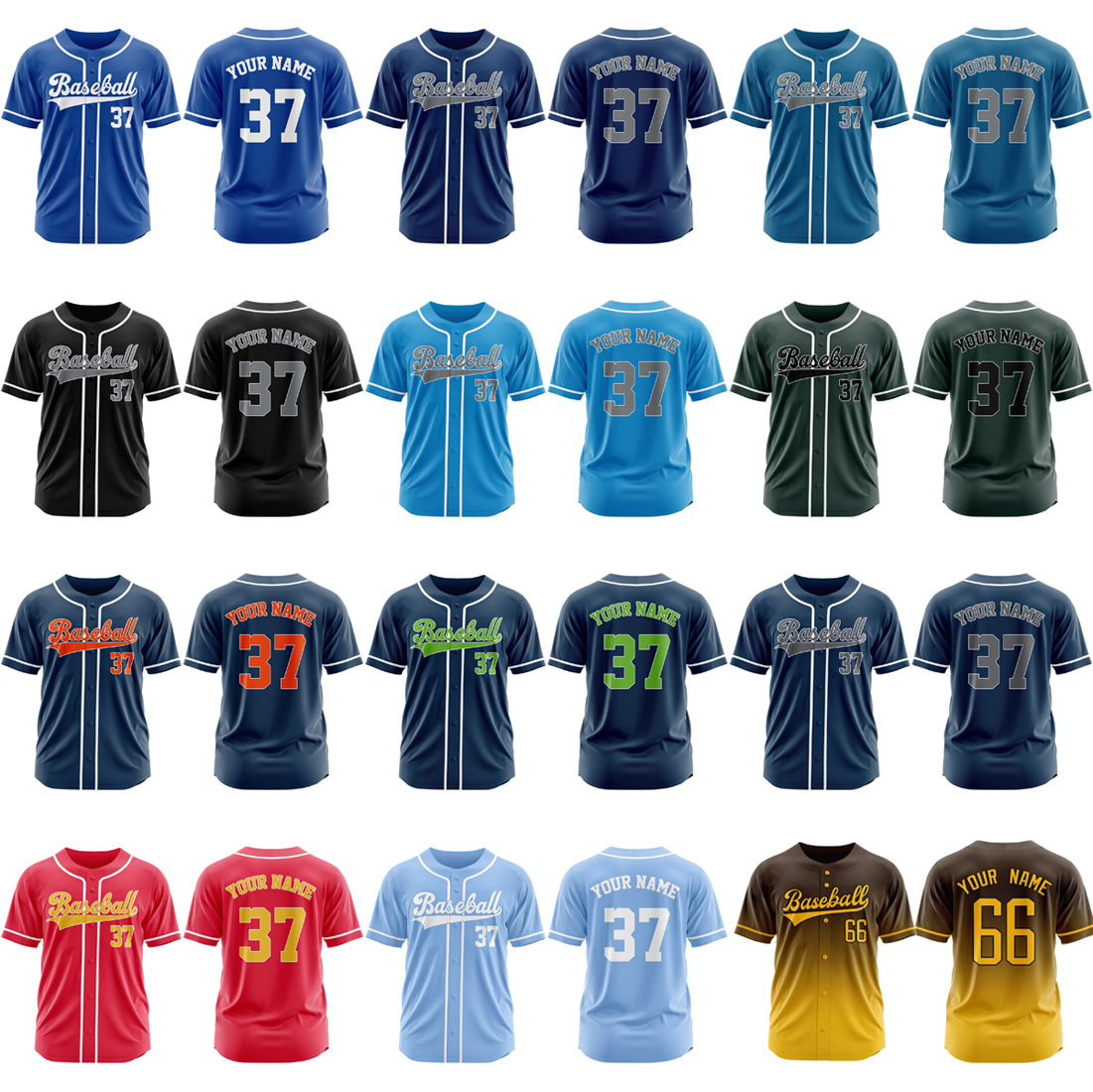  custom baseball jerseys youth men women