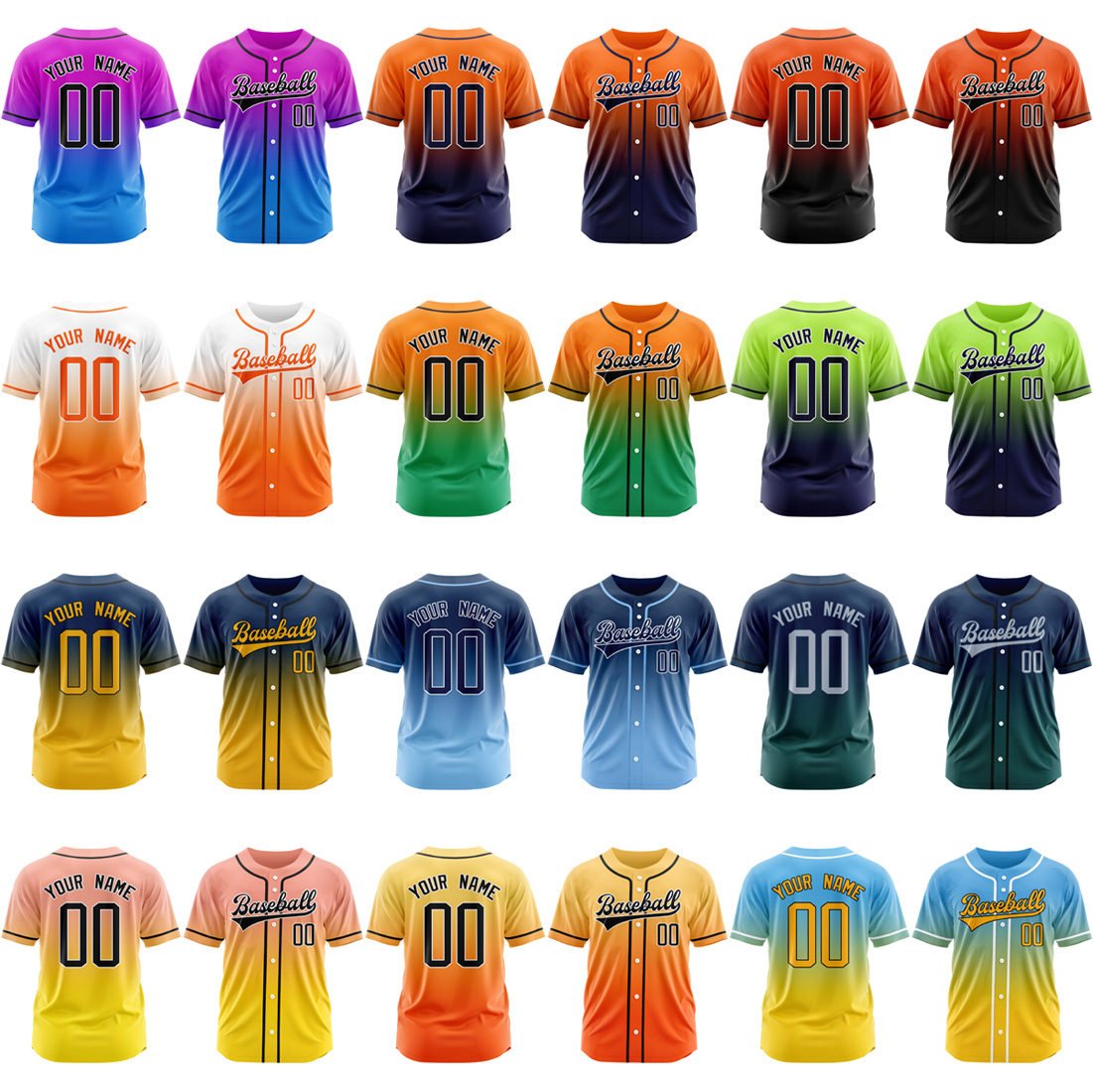 custom baseball jerseys for team