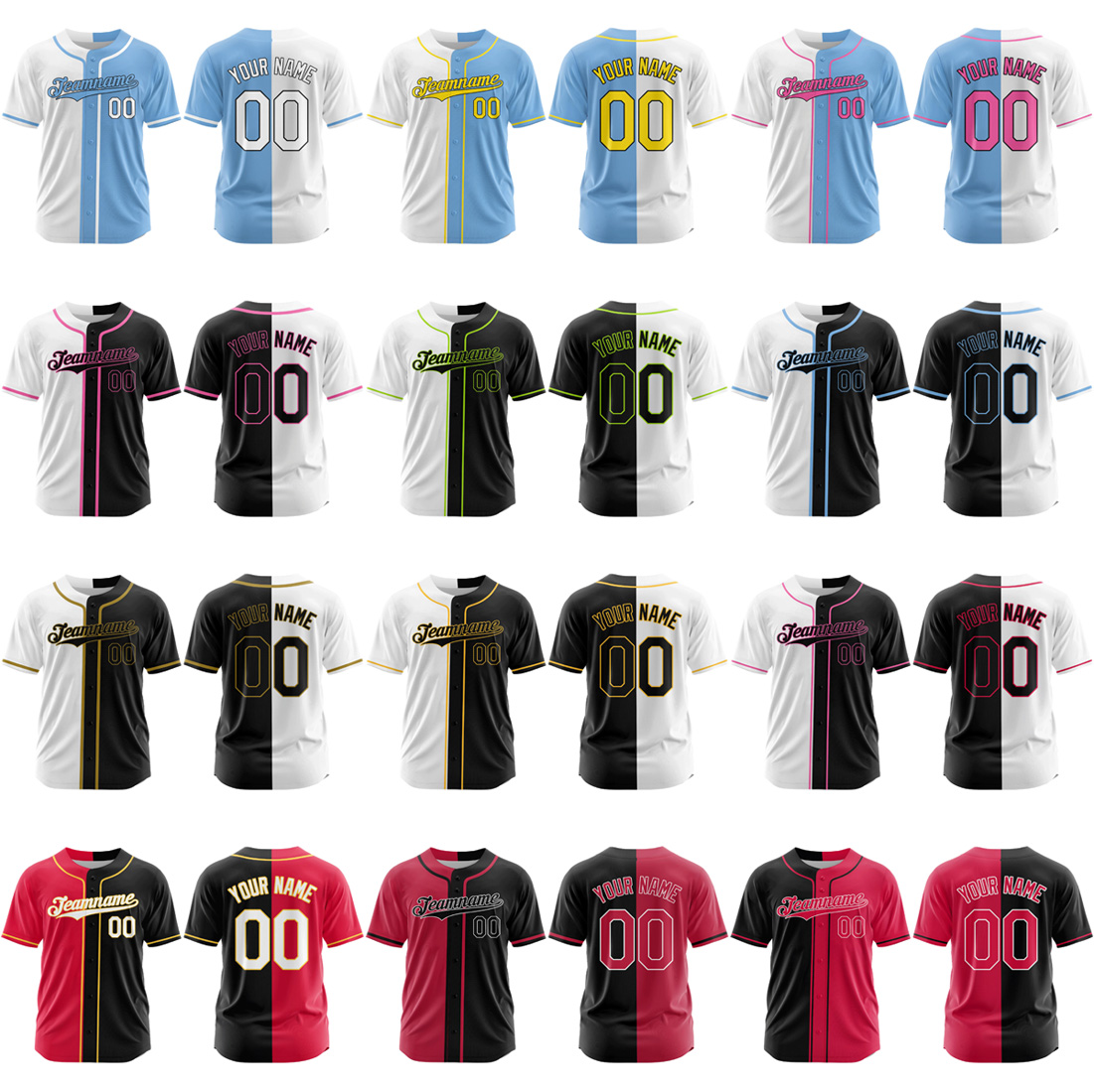  custom baseball jerseys youth men women