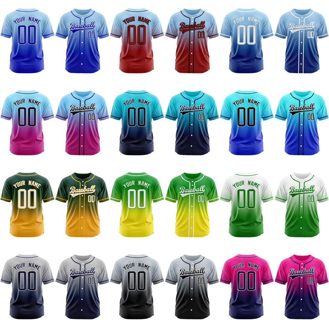 custom baseball jerseys for team