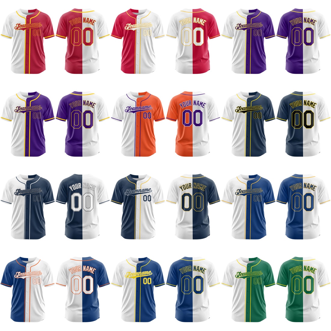 custom baseball jerseys for team