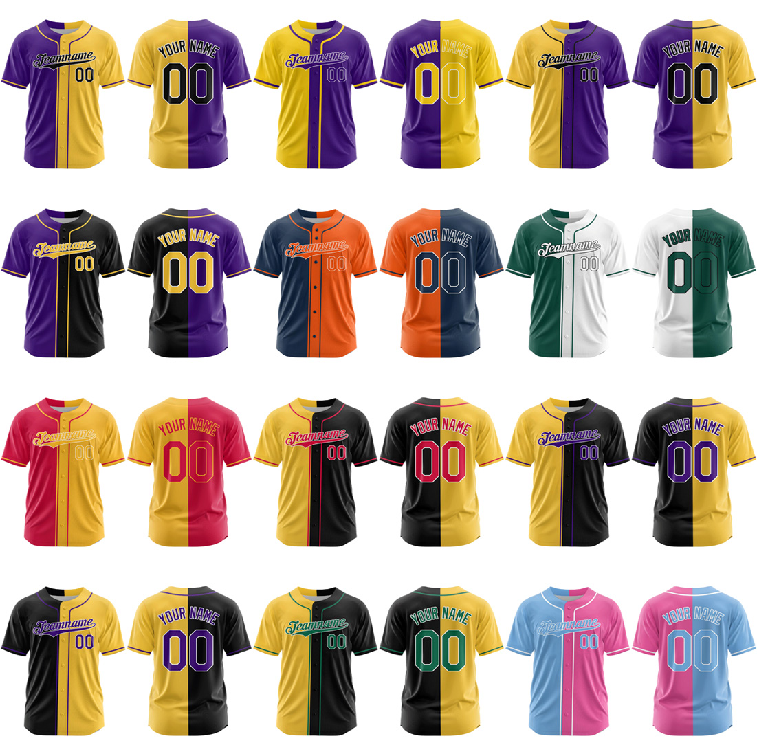 custom baseball jerseys for team