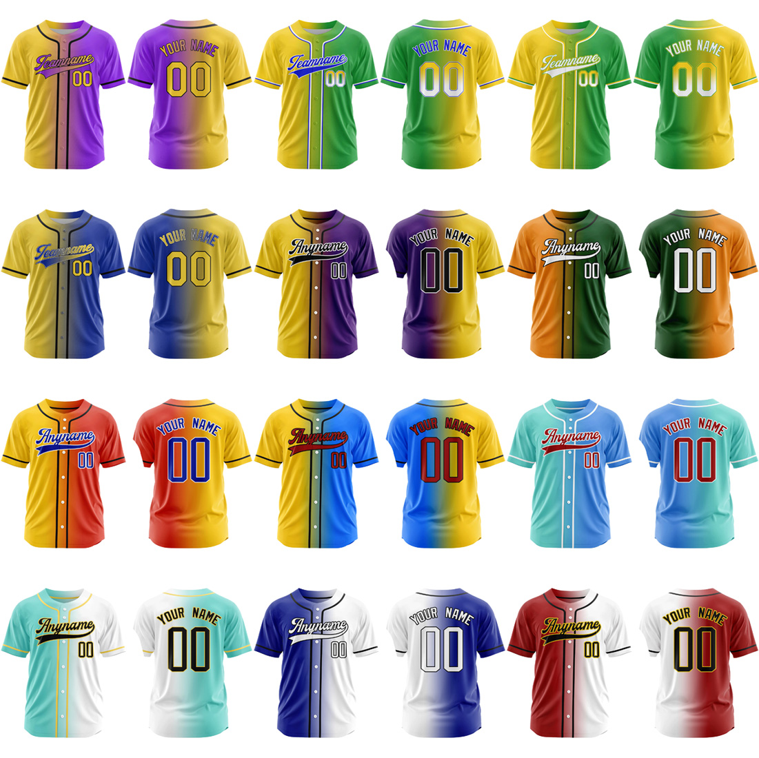 custom baseball jerseys for team